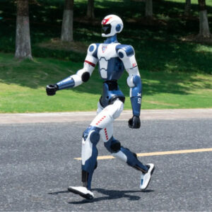 Unitree R1 humanoid robot rental – full body upright