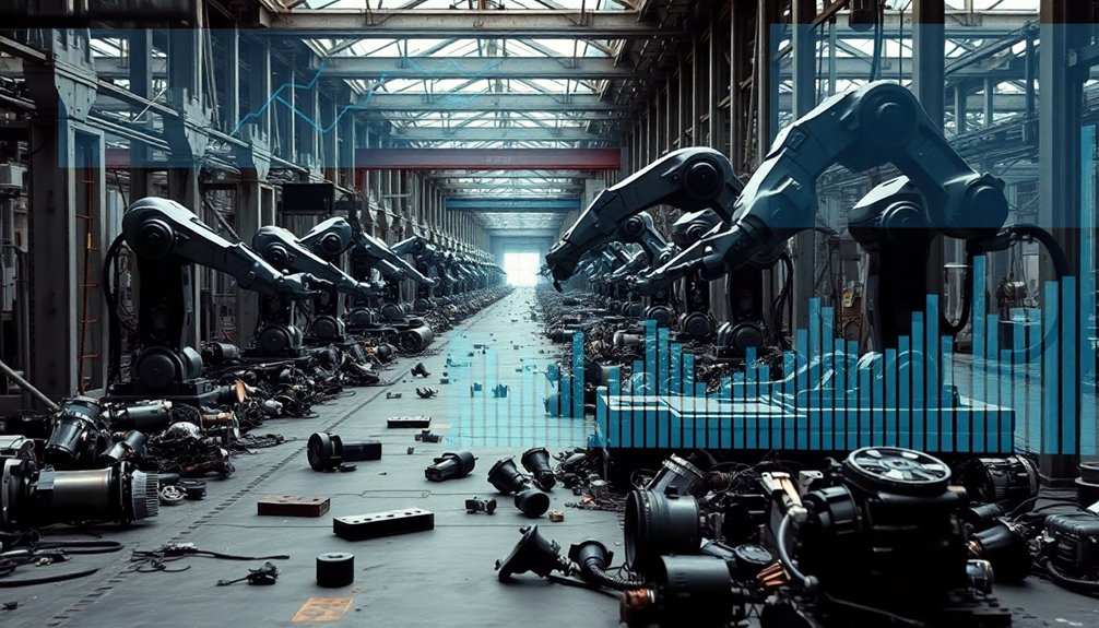 automation displaces human workers