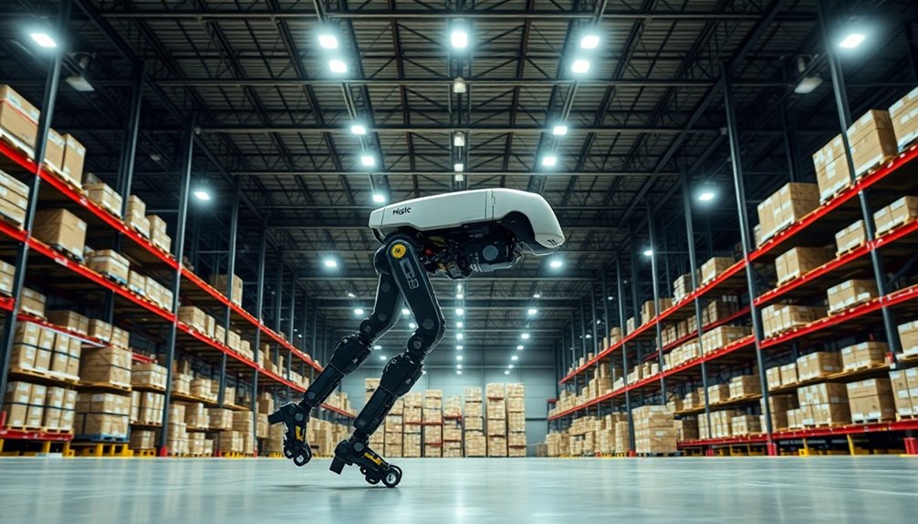 bipedal robot transforms warehouses