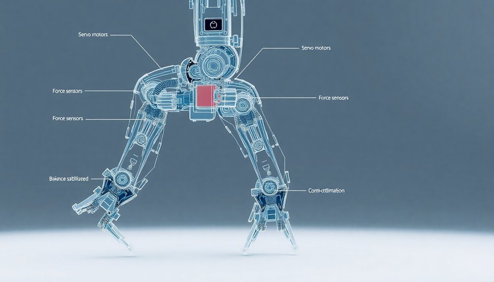 bipedal robots learn movement