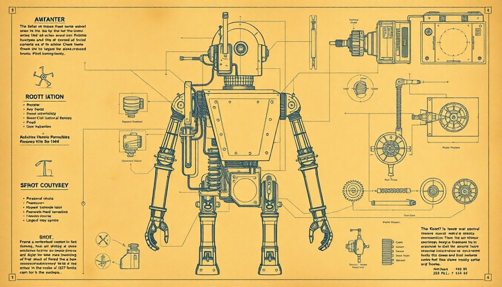 clunky remote controlled mechanical marvels