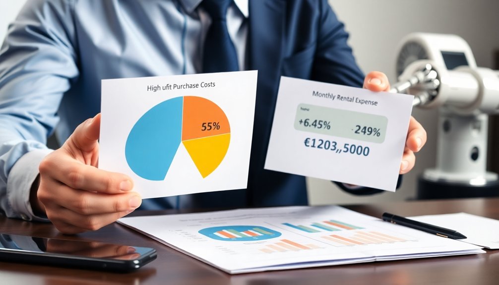 flexible robot rental strategy