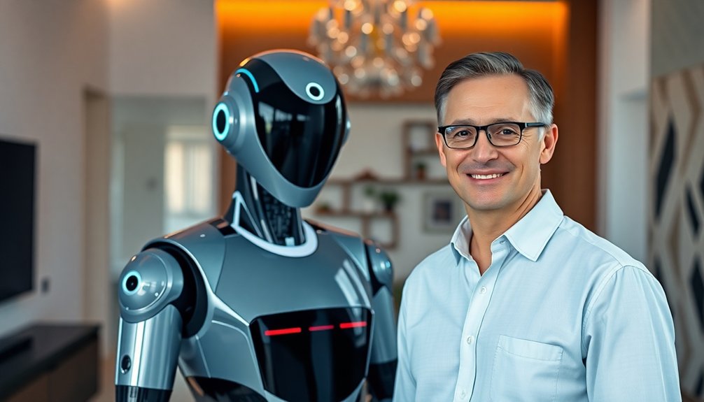 humanoid robots as status symbols