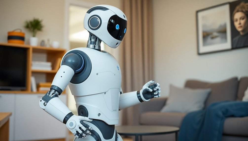 humanoid robots in homes