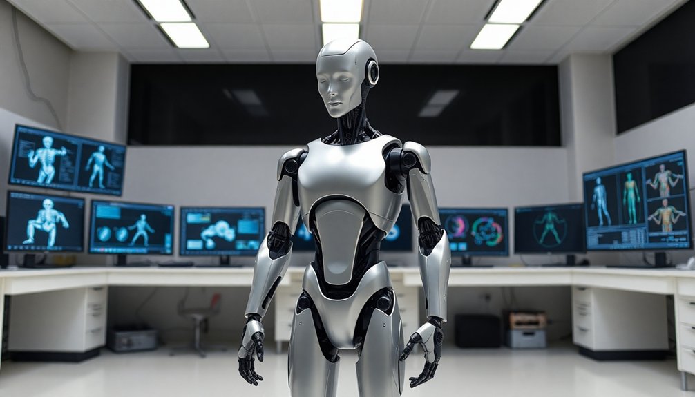 humanoid robots mimic human capabilities