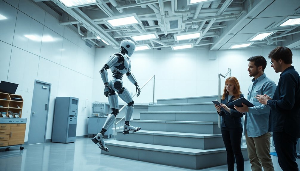 humanoid robots stair navigation challenges