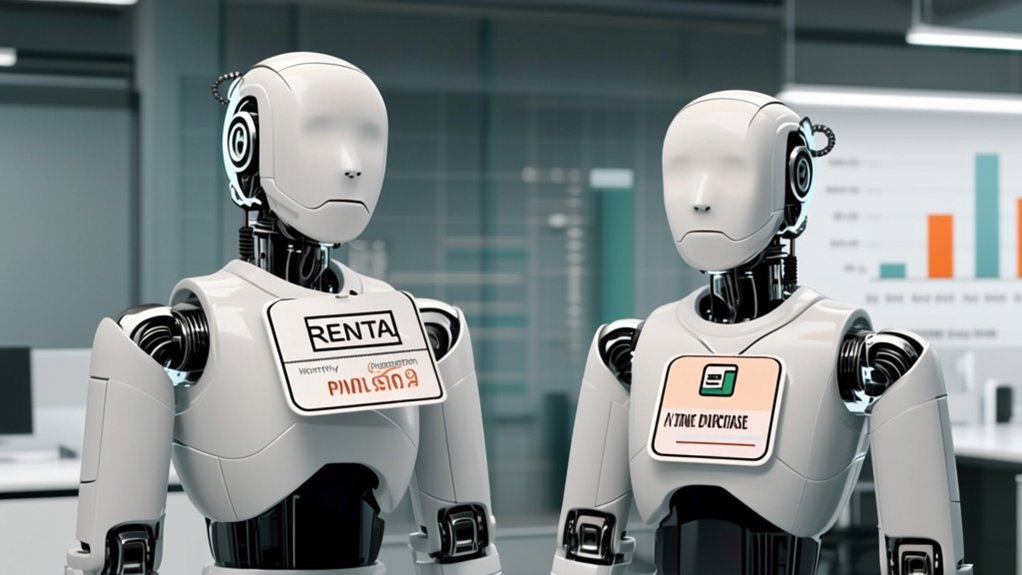 renting vs buying robots