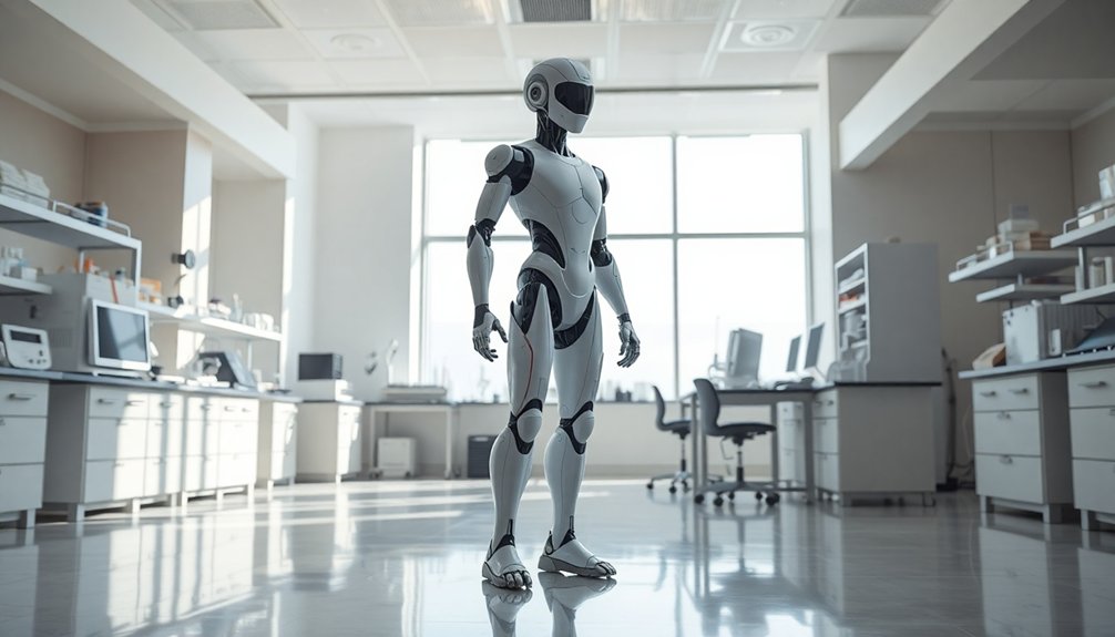 robot resembling human form