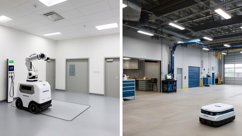 robot space and storage requirements