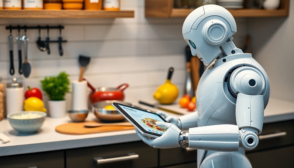 robotic culinary recipe comprehension