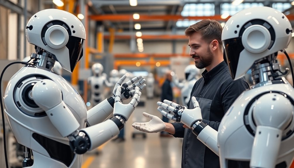 robots enhancing industrial efficiency