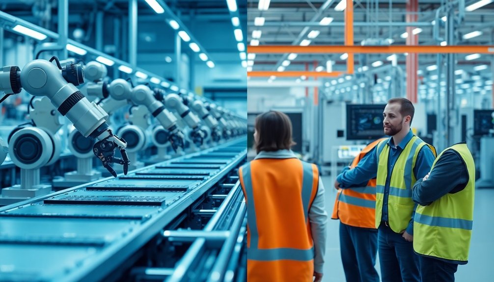 robots replacing human jobs